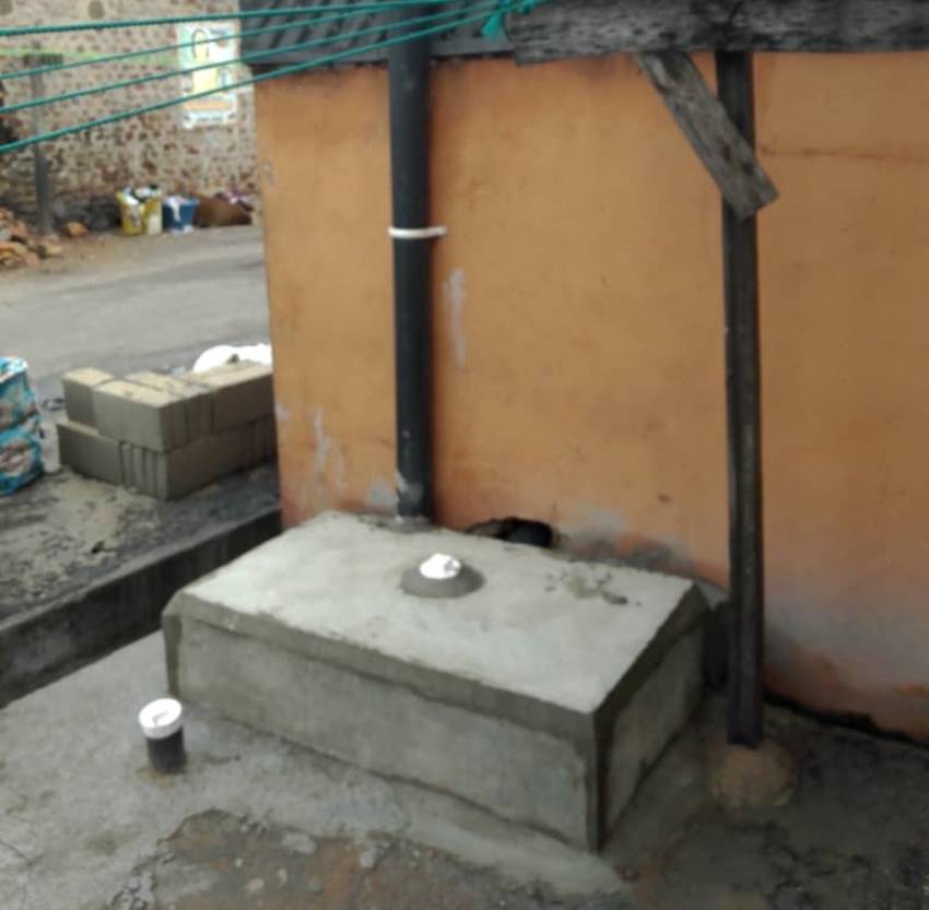 Bio digester installation