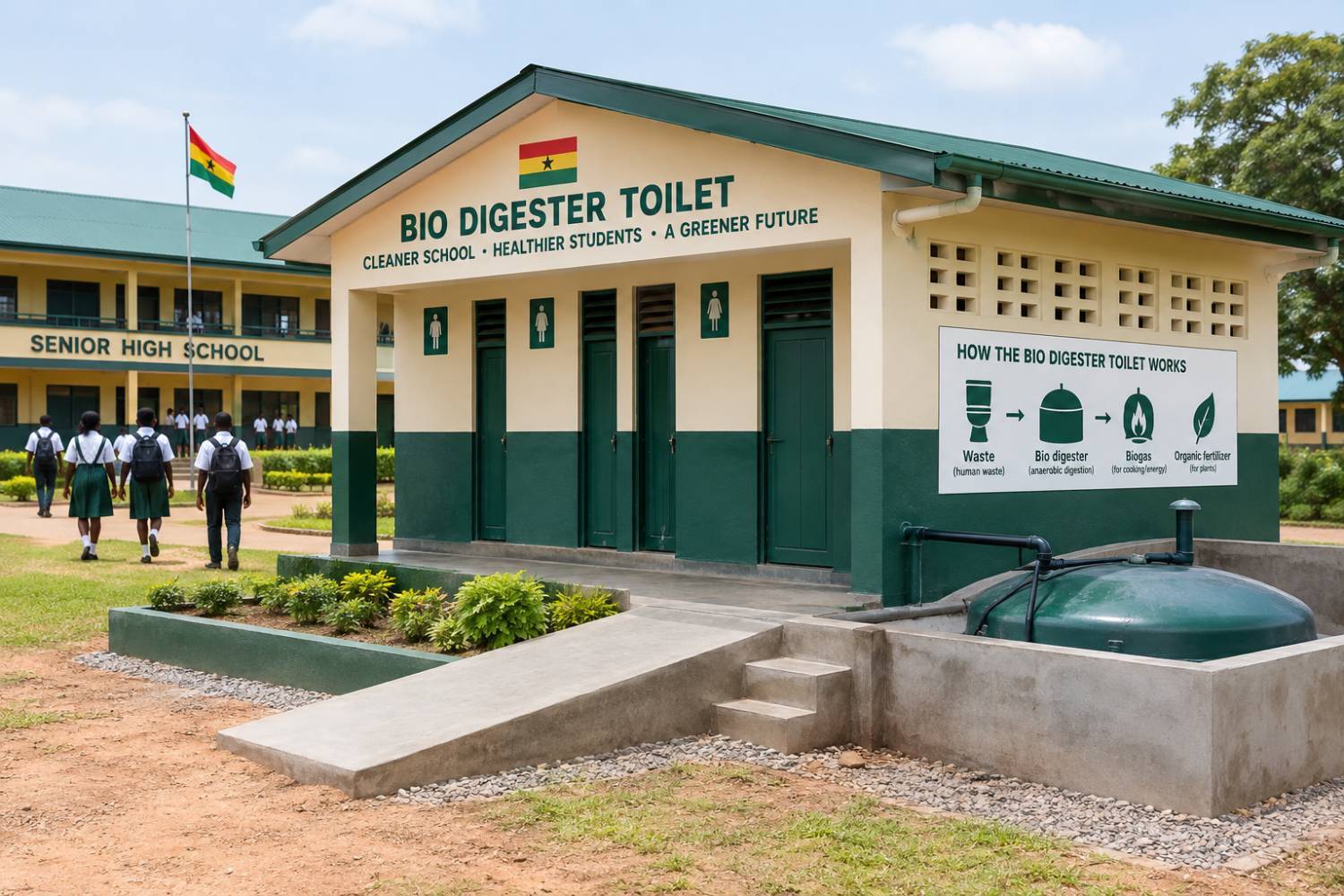 Community School Bio Digester